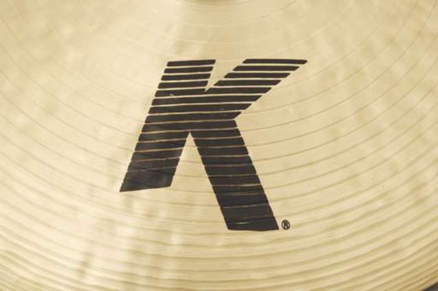 Cymbals bearing the fabled K marque.